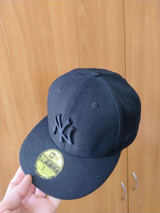 Кепка New Era 59Fifty Black On Black New York Yankees Cap