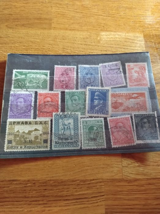 Znaczki pocztowe pakiety 4 szt