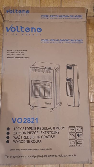 Газовый обігрівач Volteno 4200 wt