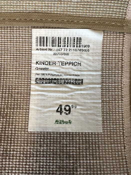 Dywan dziecięcy 133 x 190 cm