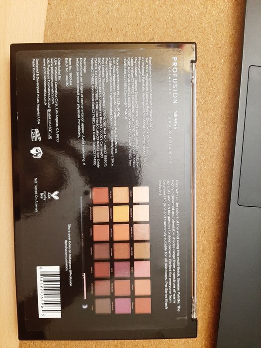 Conjunto Paletas Sombras