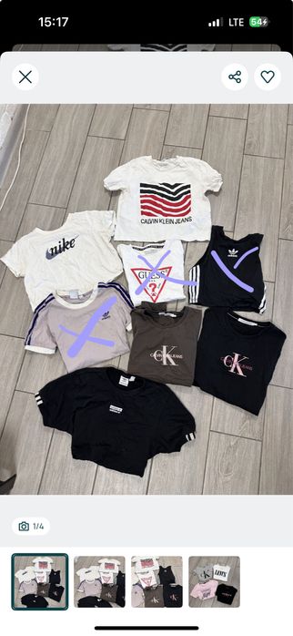 Футболки guess, calvin klein, adidas, nike, jordan, ryv