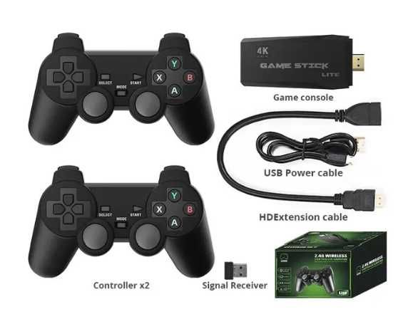 Konsola Retro 4K do Gier Video HDMI 2 Pady Mario Jak Pegasus 10000 Gie