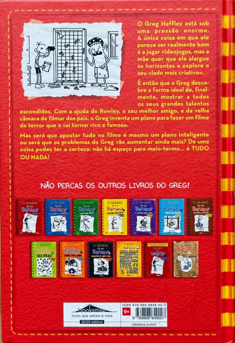 O Diário de um Banana N.º 11 - Tudo ou nada, de Jeff Kinney