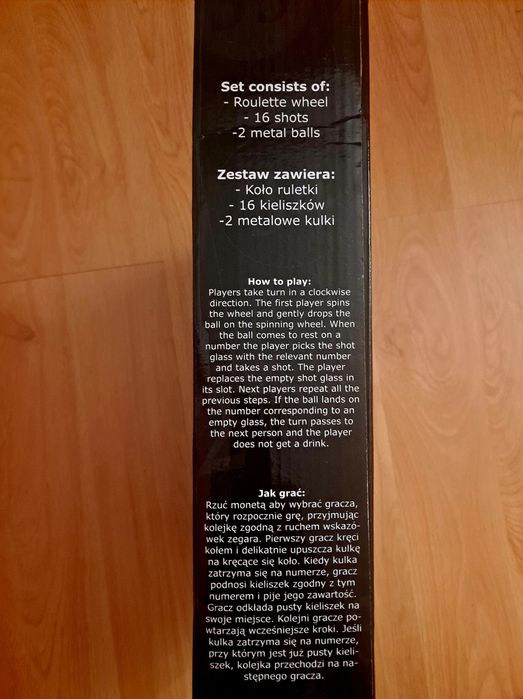 Gra towarzyska rosyjska ruletka imprezowa