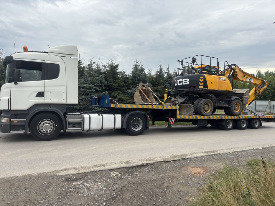 Transport Maszyn Niskopodwozie Platforma Pomoc Drogowa HDS