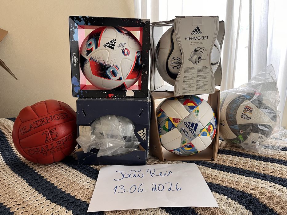 Lote de bolas oficiais de jogo OMB Selecao nacional cristiano Ronaldo