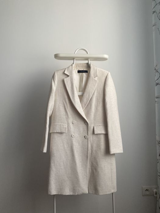 Zara płaszcz damski elegancki
