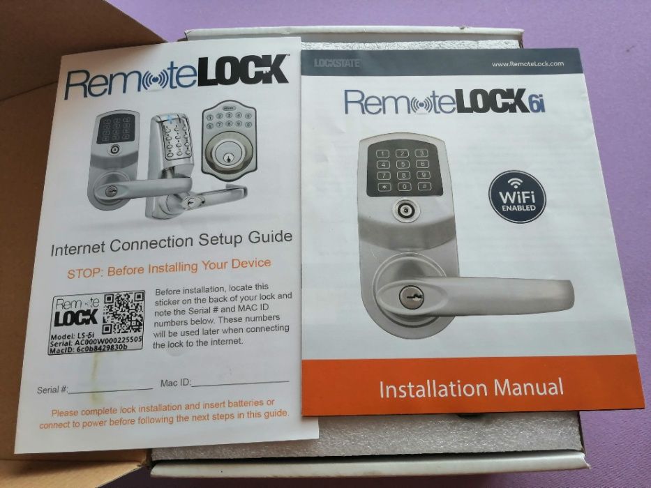 Klamka elektroniczna / zamek elektroniczny RemoteLock LS-6i