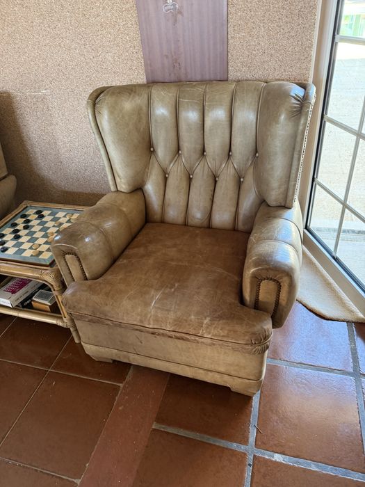 Sofa poltrona vintage duas