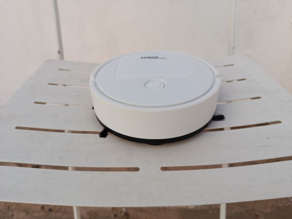 Aspirador Robô Automático com Escovas Laterais