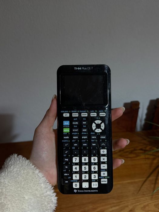 Calculadora gráfica TEXAS TI84 Plus CE-T