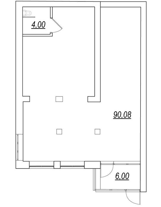 Комерційне приміщення 101 м2 в новому ЖК Desna Park Residence