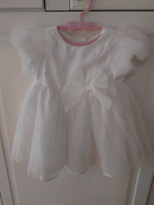 Sukienka na chrzest rozm. 74