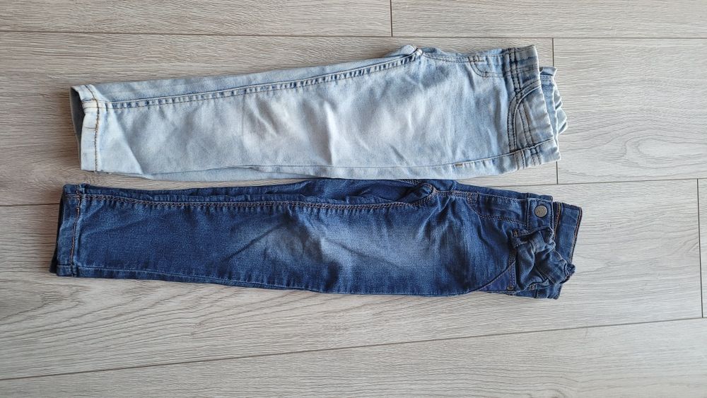 Spodnie jeansowe dziewczynka r.92