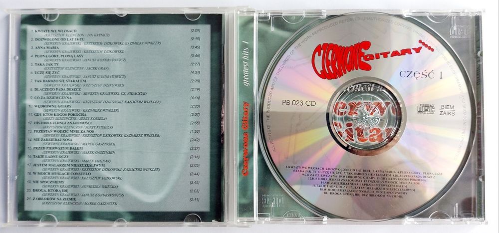 Czerwone Gitary Greatest Hits 1