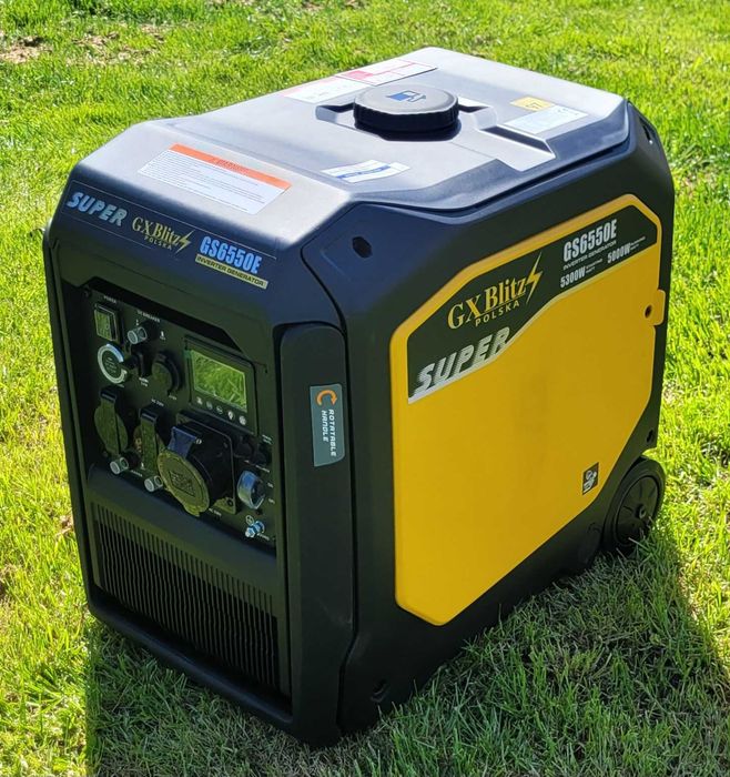Agregat inwerterowy 5.5 kw ultra cichy , Gx Blitz Polska