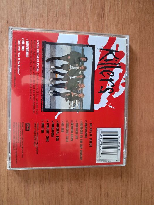 Iron Maiden killers CD