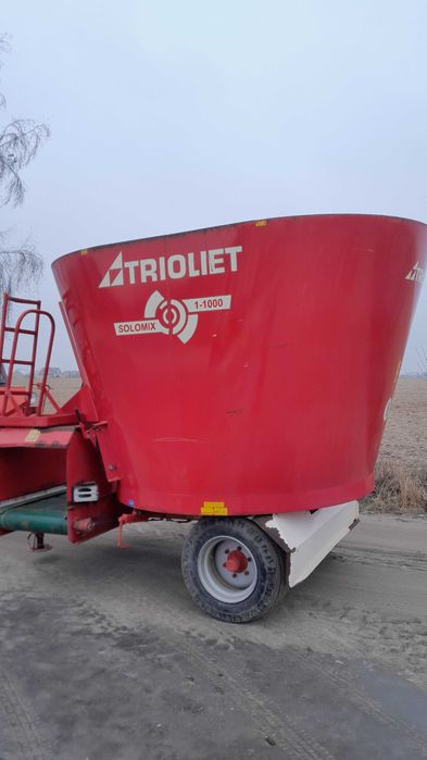 Paszowóz,  wóz paszowy 10m3 Trioliet Strautmann