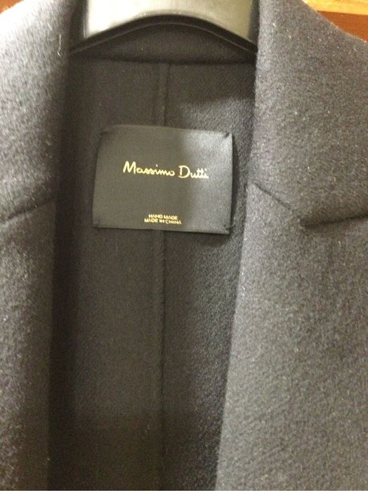Продам пиджак длинный шерстяной Massimo Dutti