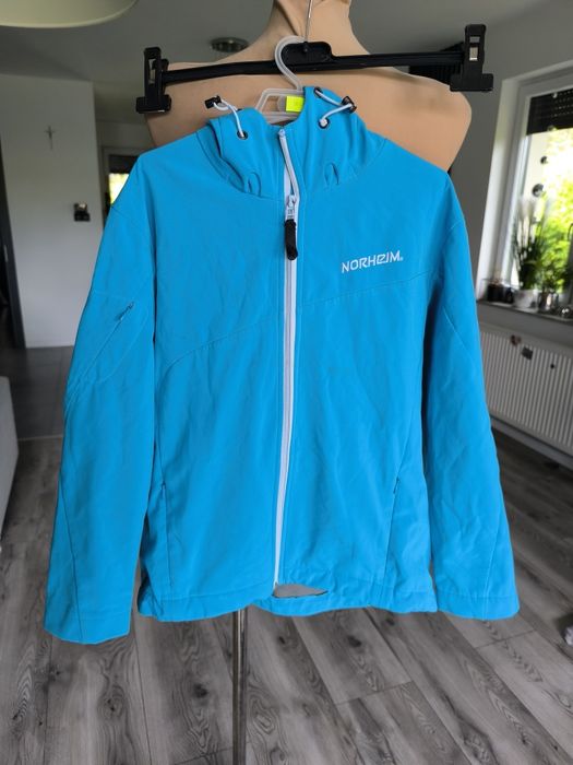R.38 Norheim błękitna bluza kurtka termoaktywna damska