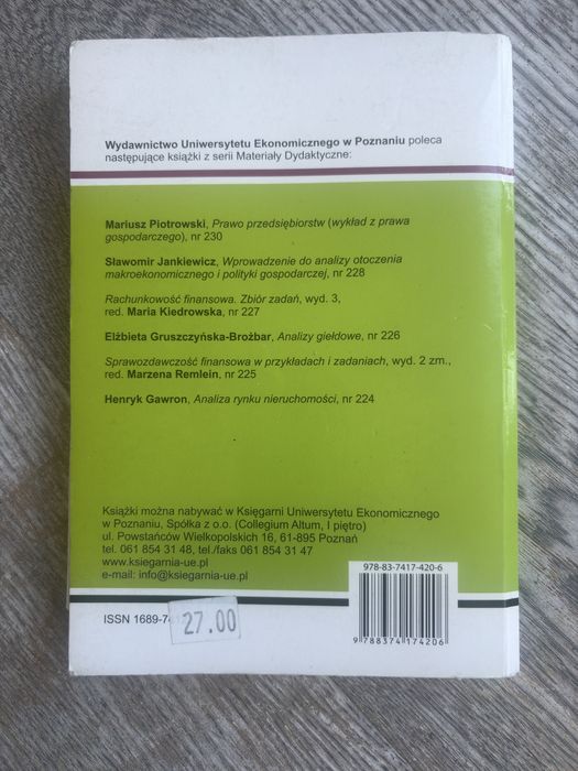 Matematyka wspomagająca zarządzanie Piasecki
