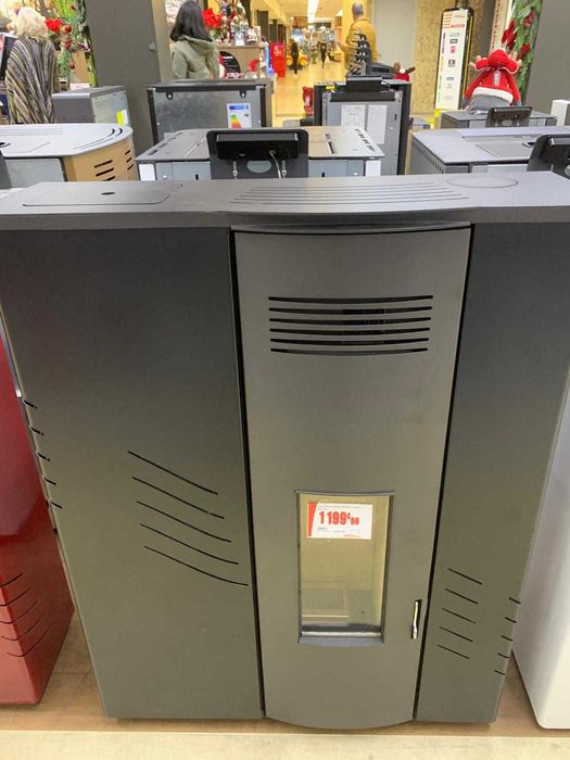 Vendo Estufa Pellets Mekka Fly Slim Minus 10 kW - Como nova