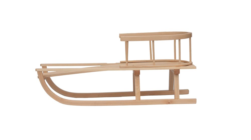 Sanka drewniana + sznurek