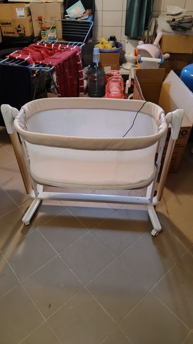 Дитяче ліжечко манеж качеля