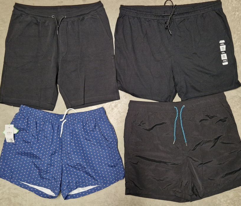 Calções de treino de banho ou turismo novos por estrear algodão. 
Fabr