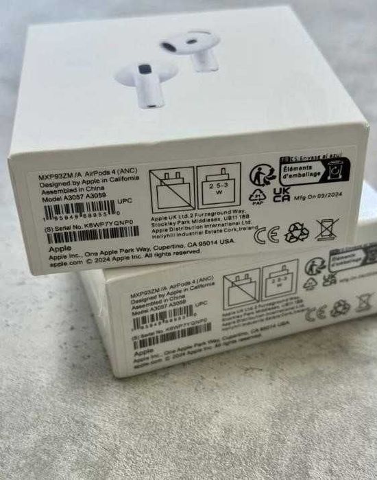 Беспроводные Топовые Наушники Airpods 4 +чехол