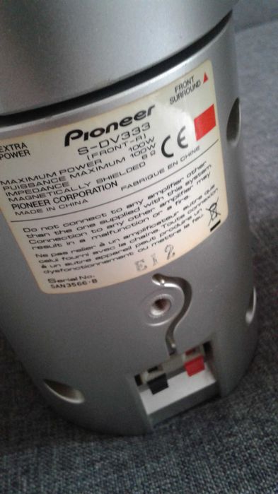 Pioneer Колонки 4 штуки 6 Ом 100 W