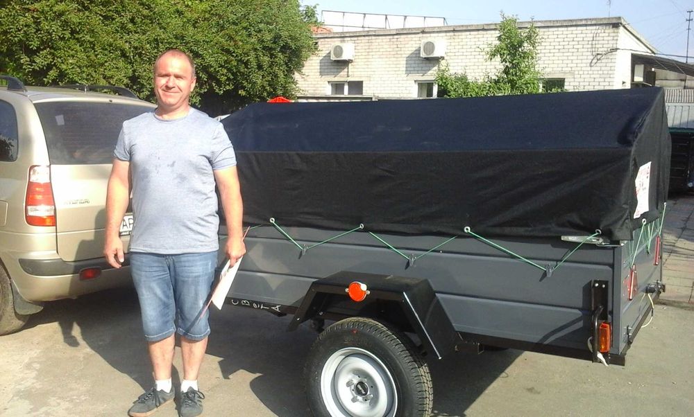 АВТО прицеп  причіп від завода виробника  2000/1300/450