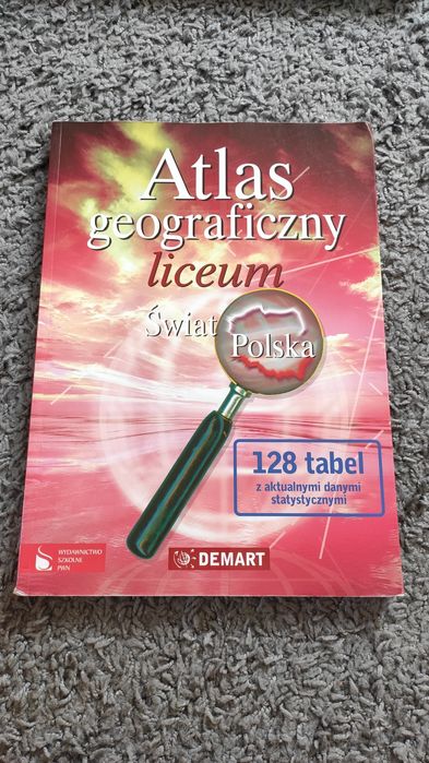 Wydawnictwo szkolne PWN Atlasy geograficzny liceum