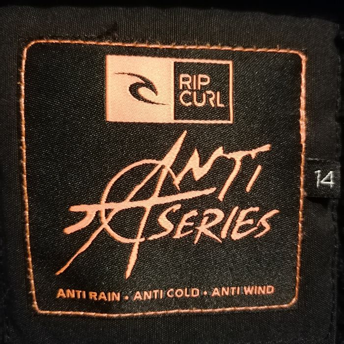 Casaco para rapaz 14 anos com Capuz Rip Curl Preto Inverno 14 Anos