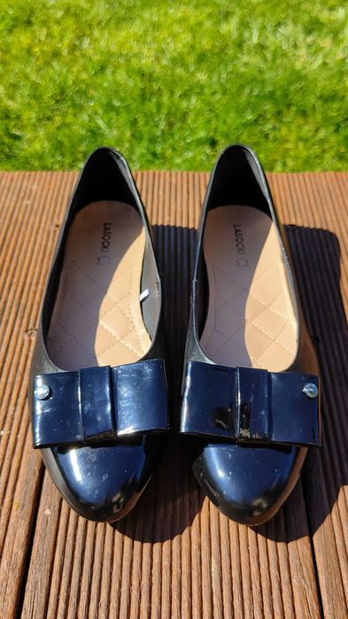 Skórzane baleriny Lasocki r.39