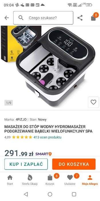 Masażer do stóp 4fizjo