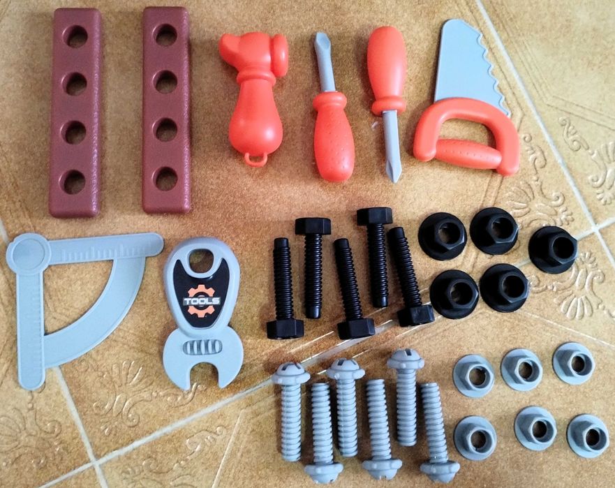 Mala Ferramentas Criança Brinquedo Antigo