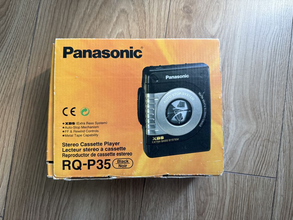 Panasonic RQ-P35 Walkman na kasety ze sluchawkami