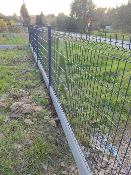 Ogrodzenie panelowe z podmurówka panel h123 fi4 52zł TĘGOBORZE