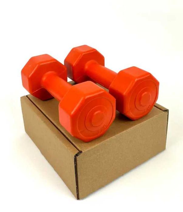 Скидка! Гантели 1кг 2кг 3кг 4кг для фитнеса спорта гантелі для фітнесу