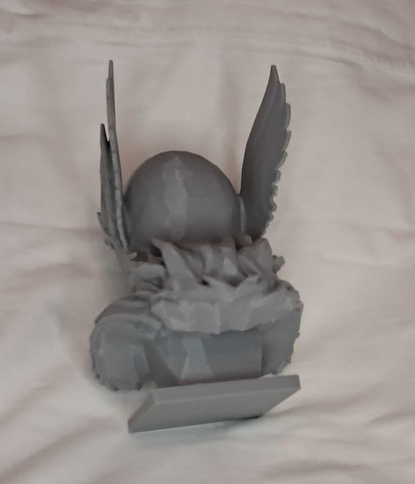 Фігурка валькірії, сірий пластик