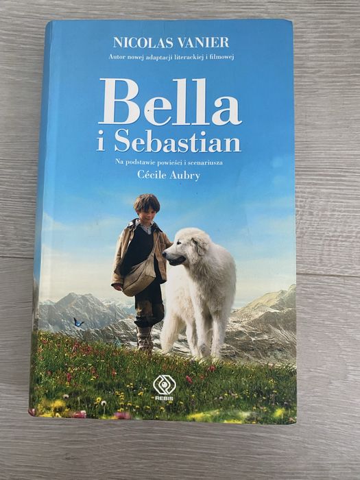 Książka Bella i Sebastian o piesku