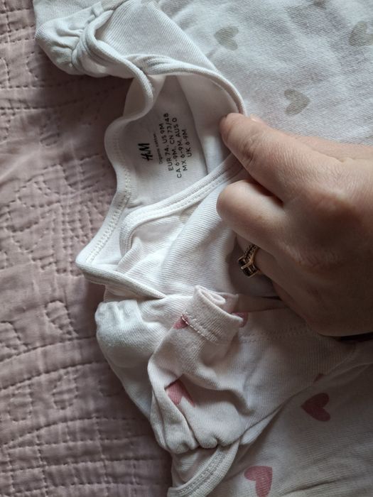 Літні боді для дівчинки H&M 74 розмір