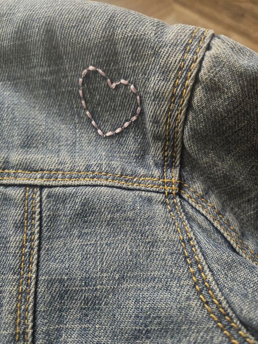 Kurtka ocieplana jeansowa 98 Wójcik