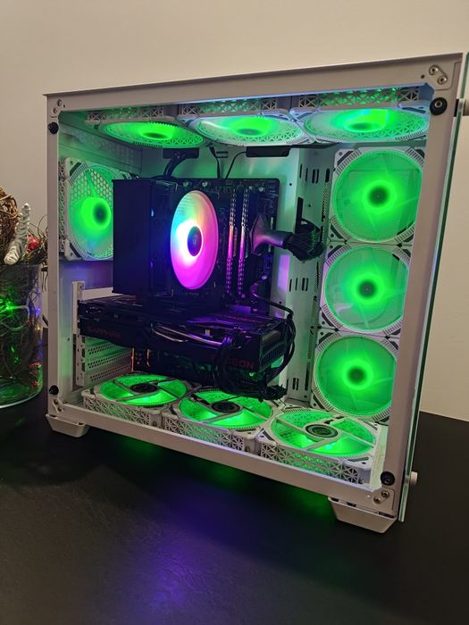 Komputer gamingowy — RX 6700 10GB / i5-11400F / 16GB / NVMe 512GB