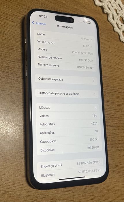 iPhone 15 Pro Max 256Gb Titanium