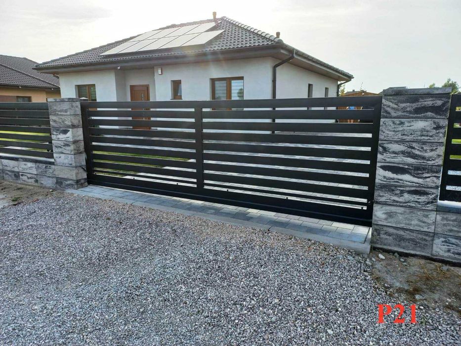 Ogrodzenie Palisadowe Metalowe Żaluzja  Bramy Balustrady Altany Montaż