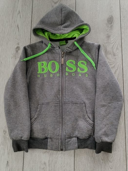 Bluza z kapturem na zamek Hugo Boss