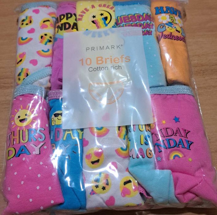 Трусики на дівчинку,вартість за 10шт.трусики на девочку primark